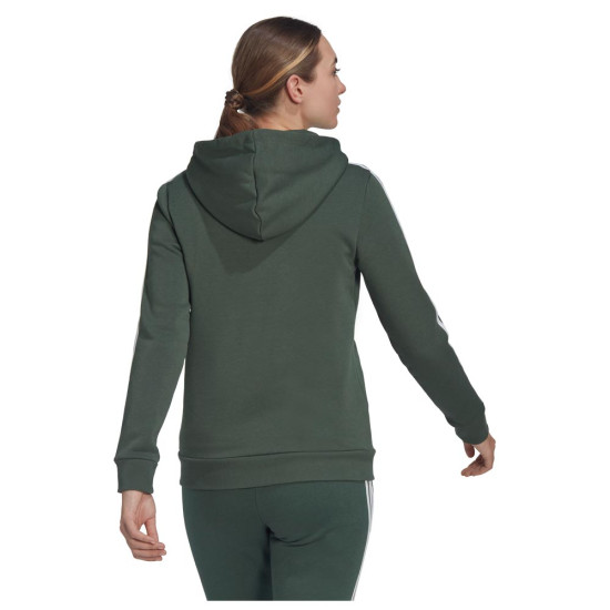 Adidas Γυναικεία ζακέτα Essentials Fleece 3-Stripes Full-Zip Hoodie